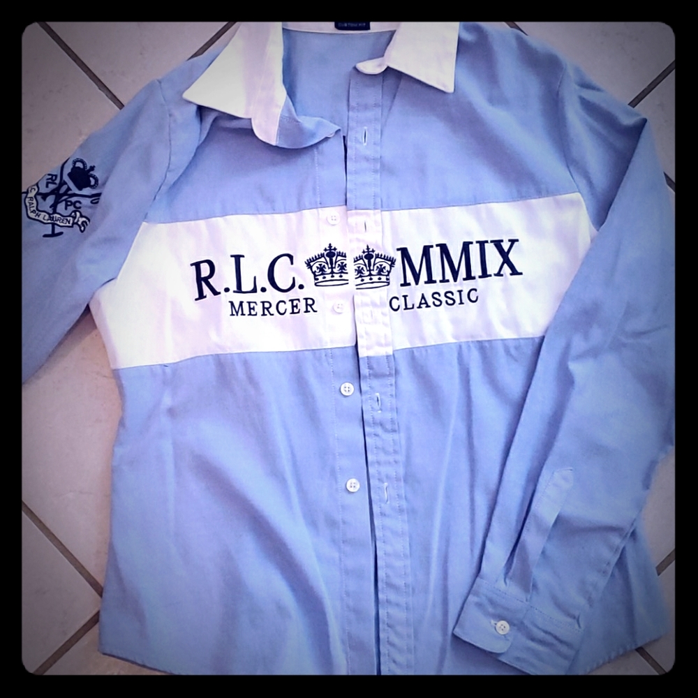 LIKE NEW Ralph Lauren Large long sleeve shirt - Picture 1 of 4
